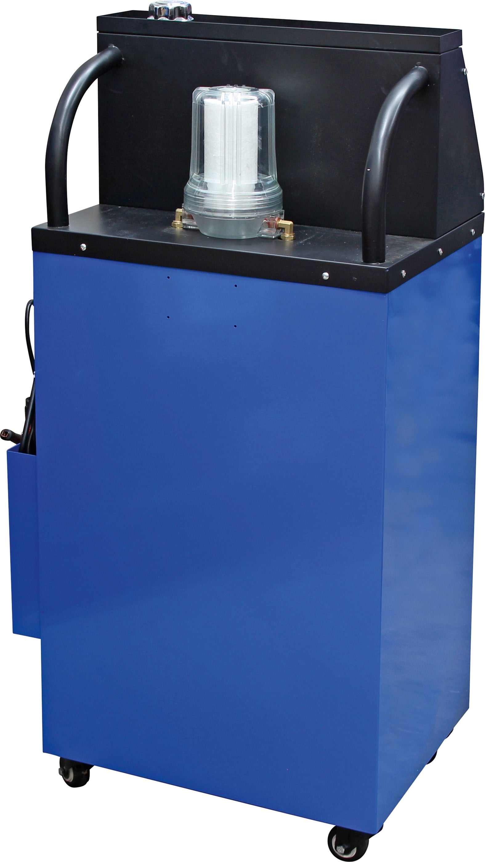 Automatic transmission fluid change/cleaning device with adapter set