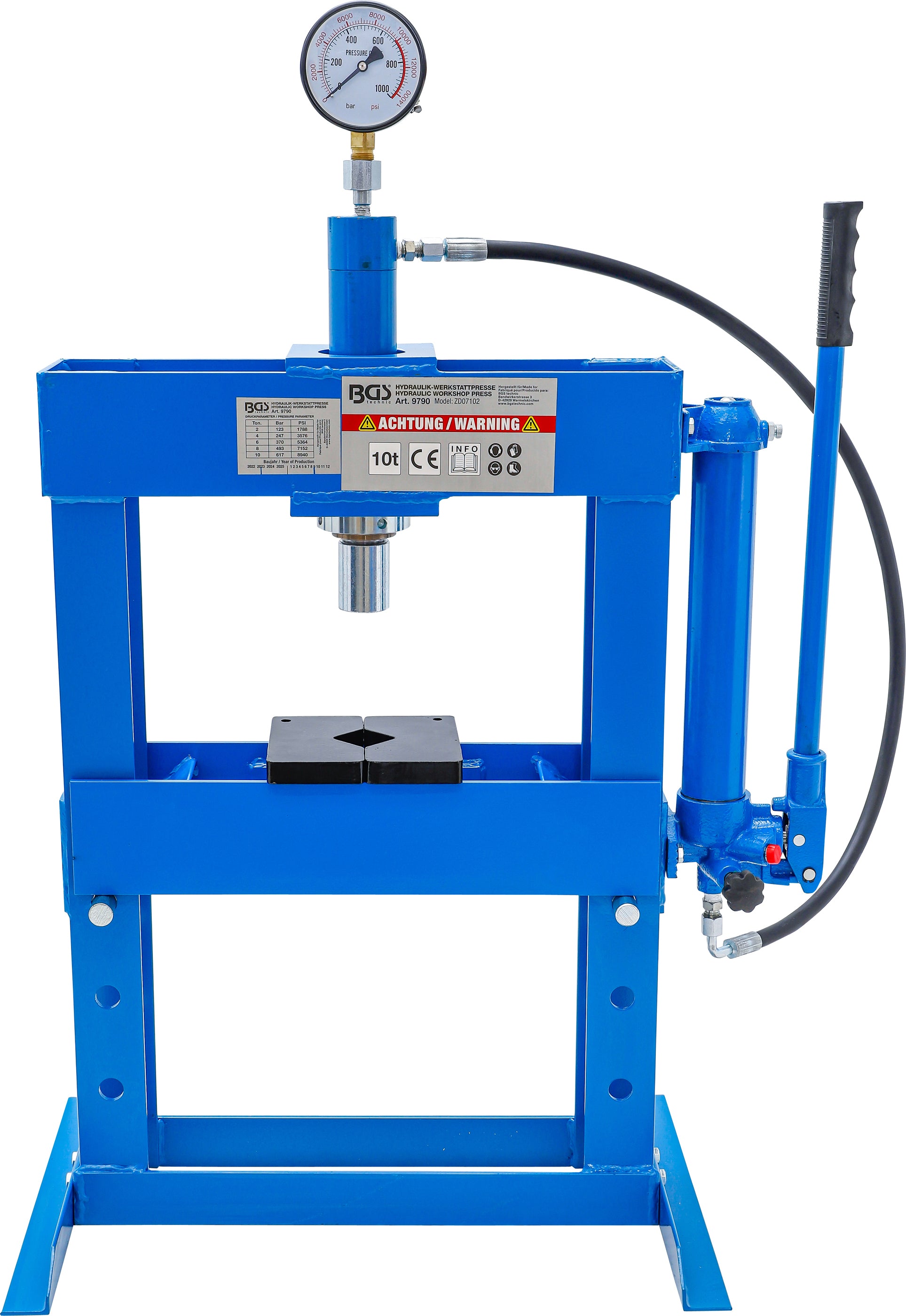 Hydraulik-Werkstattpresse | 10 t