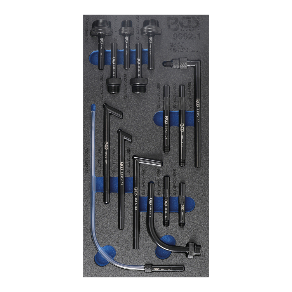 Getriebe-Befülladapter-Satz | 15-tlg.